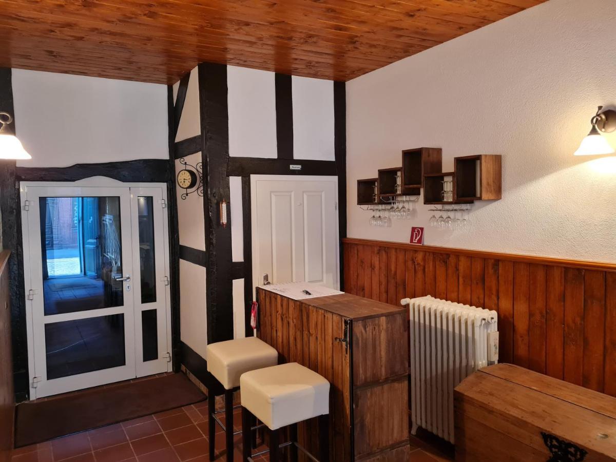 Pension Hansehof Salzwedel Exteriör bild