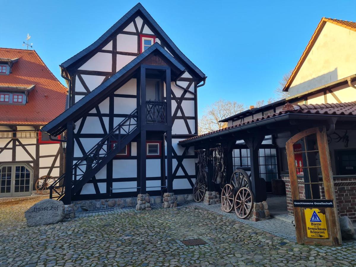 Pension Hansehof Salzwedel Exteriör bild